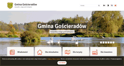 Desktop Screenshot of goscieradow.pl